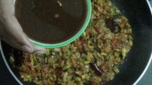 Pavakkai thokku-tamarind