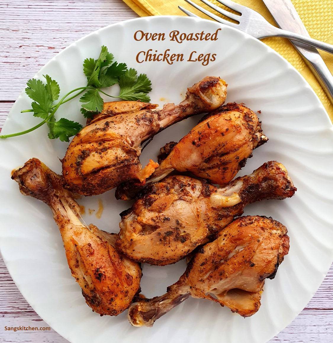 Baked Chicken Legs